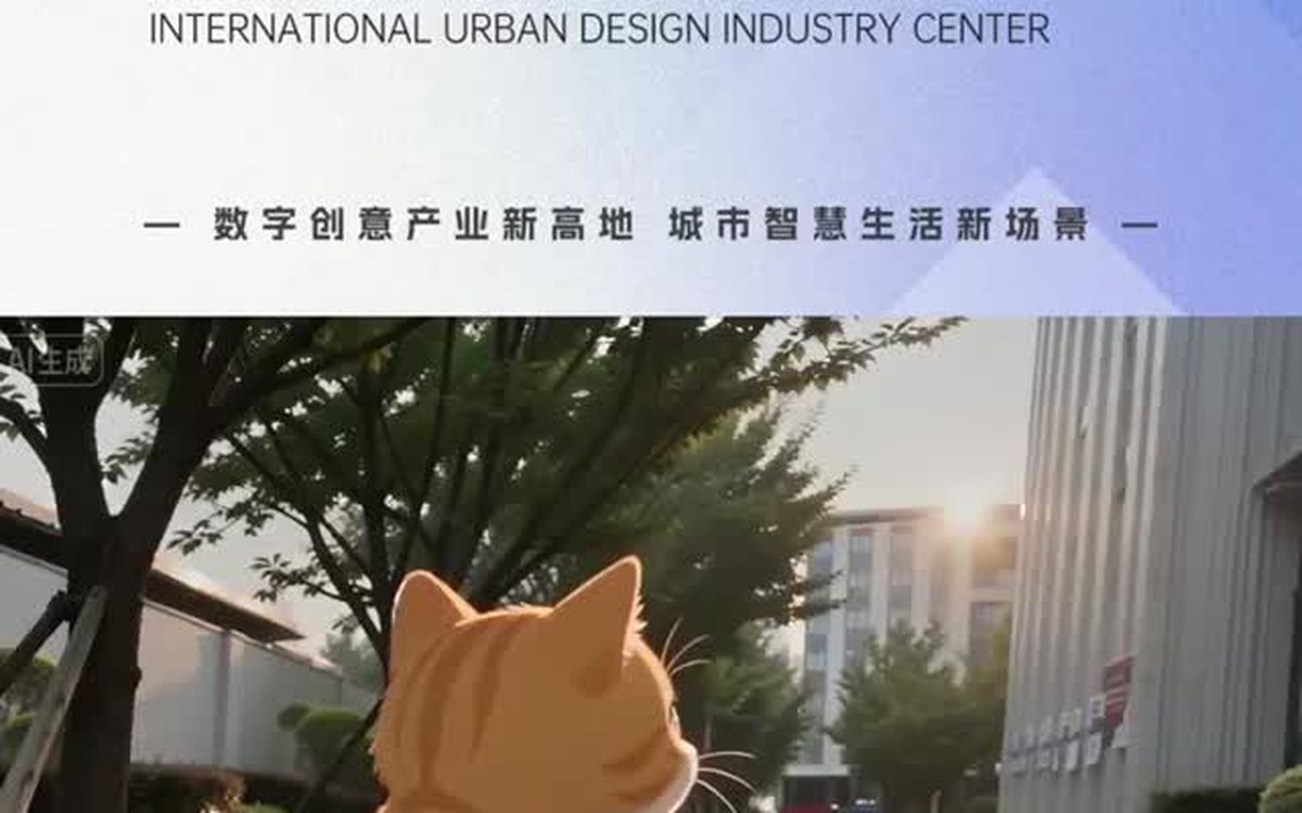 国际城市设计产业中心 · 虚拟小猫形象大使
